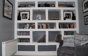 Featuring Wall, Storage and Display