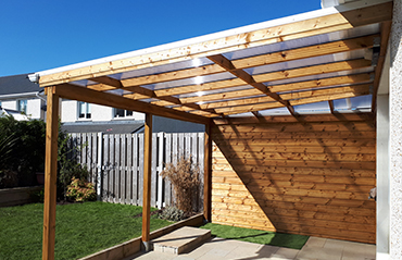 Garden Play Area with Veranda Canopy