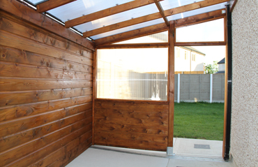 Side Passage Shed