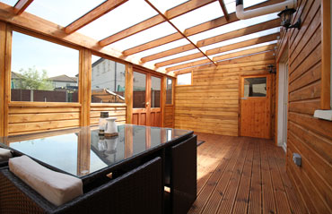 Timberframe Garden Room